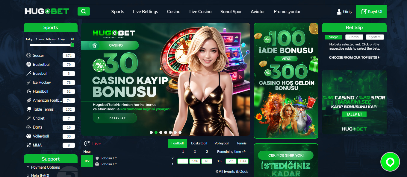 Hugobet Bahis Sitesi